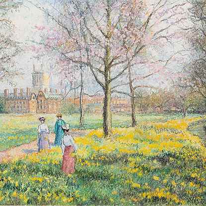 St John's College, Cambridge - H. Claude Pissarro (b. 1935 - )